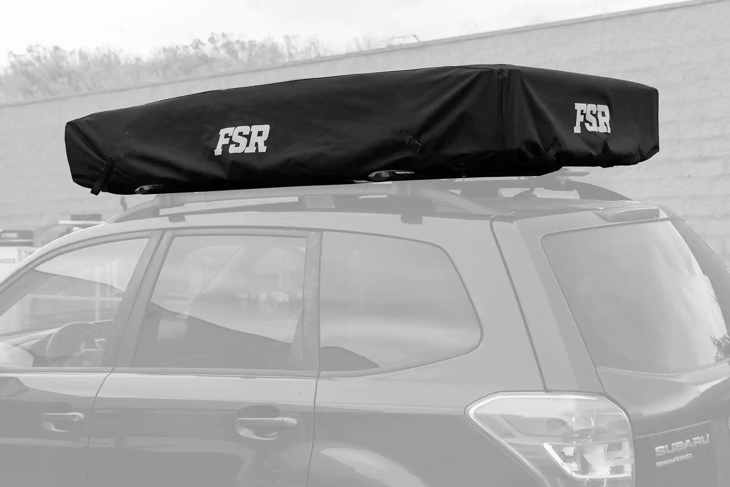 Nova King Rooftop Tent cover installed