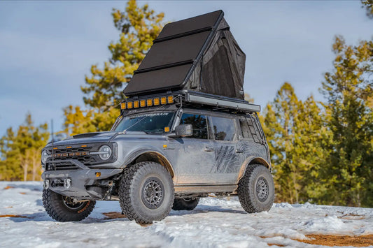 Aspen Lite XL rooftop tent — Crossbars
