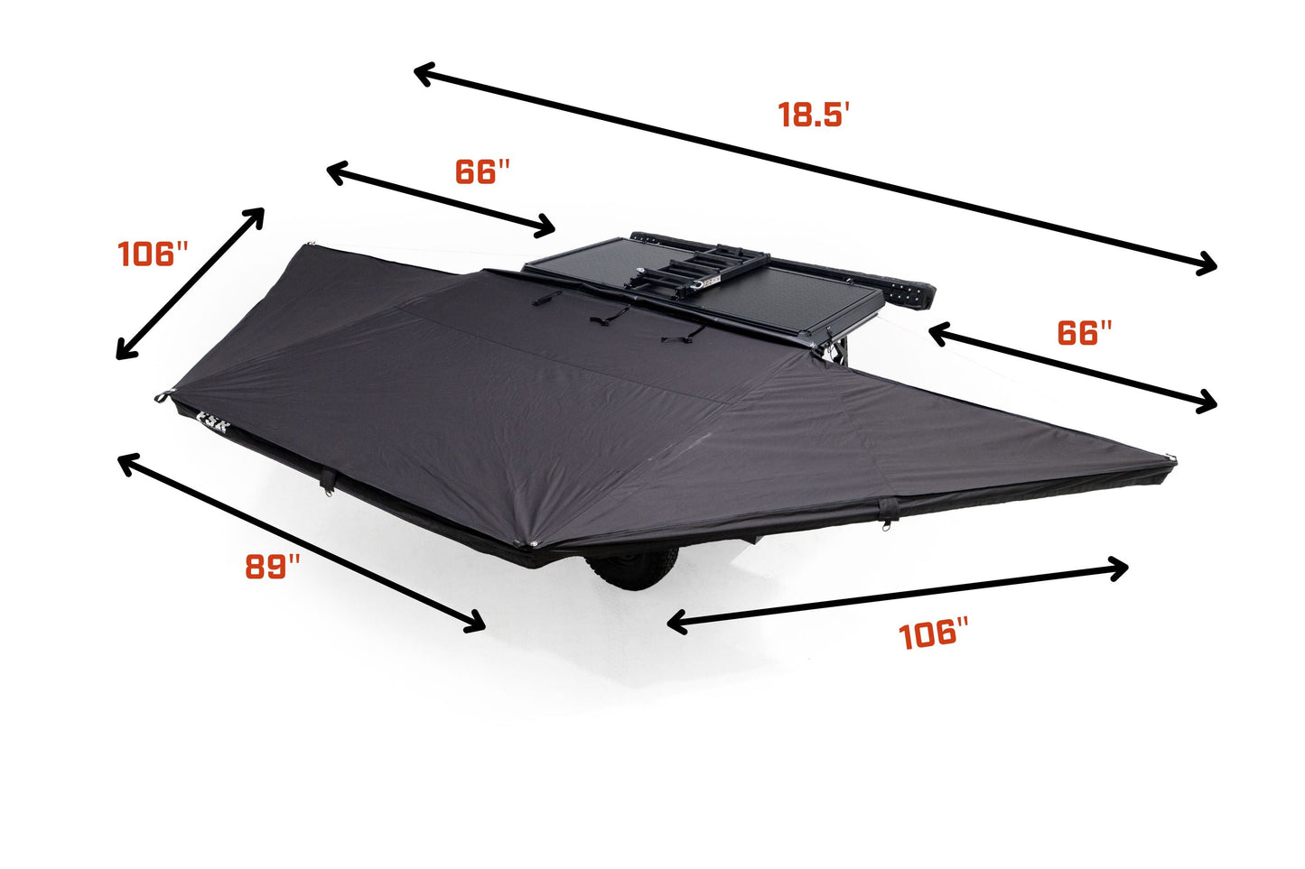 Freespirit Recreation 180° Awning V2 – Rooftop Tent Awning