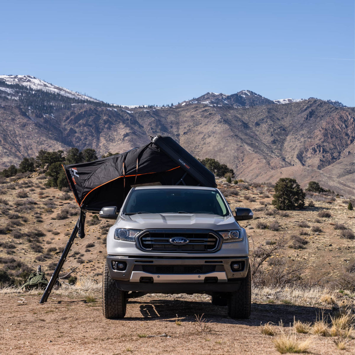Sirius 2 Aluminum rooftop tent side profile