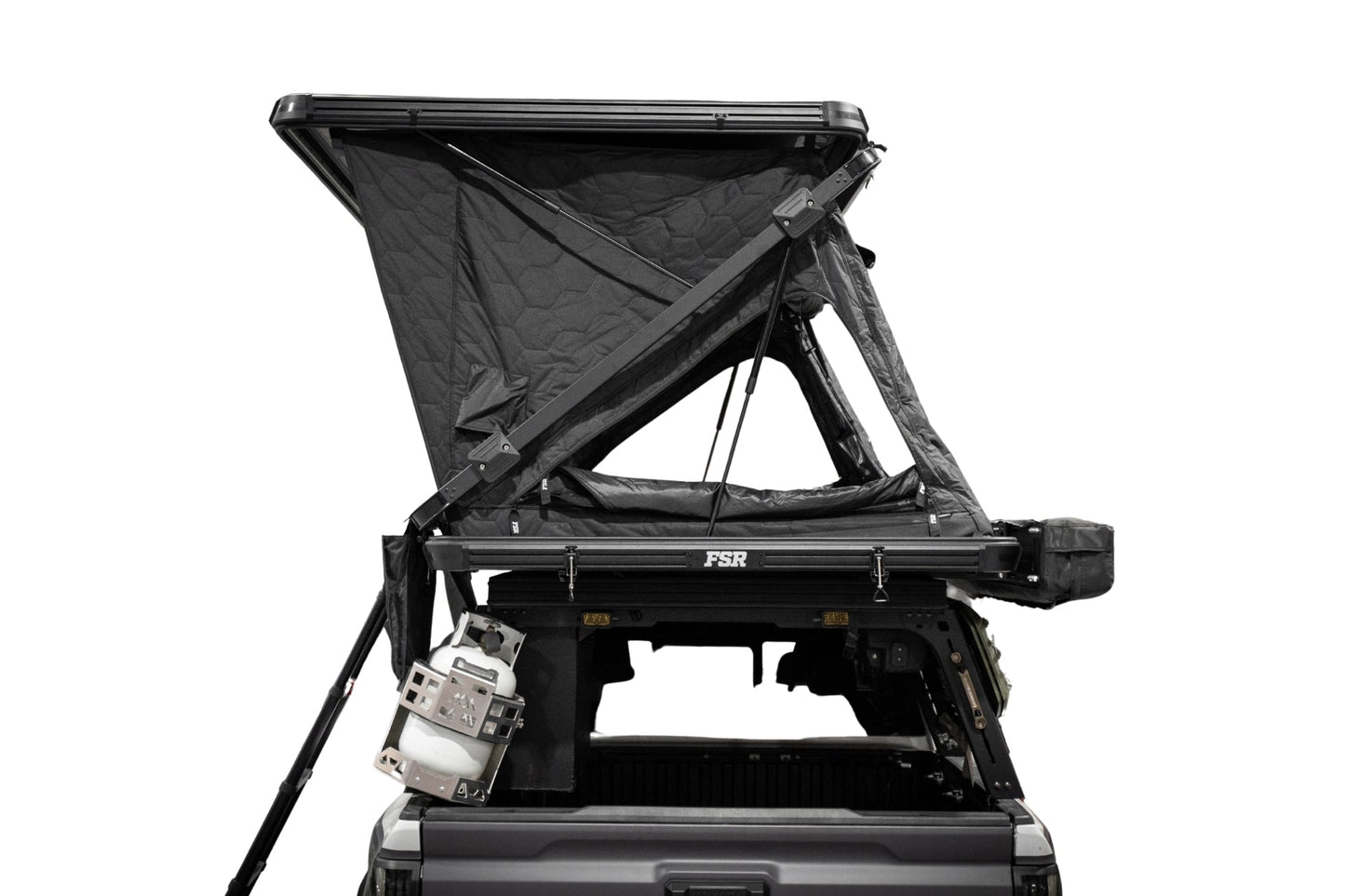 Evolution XL rooftop tent — Side profile