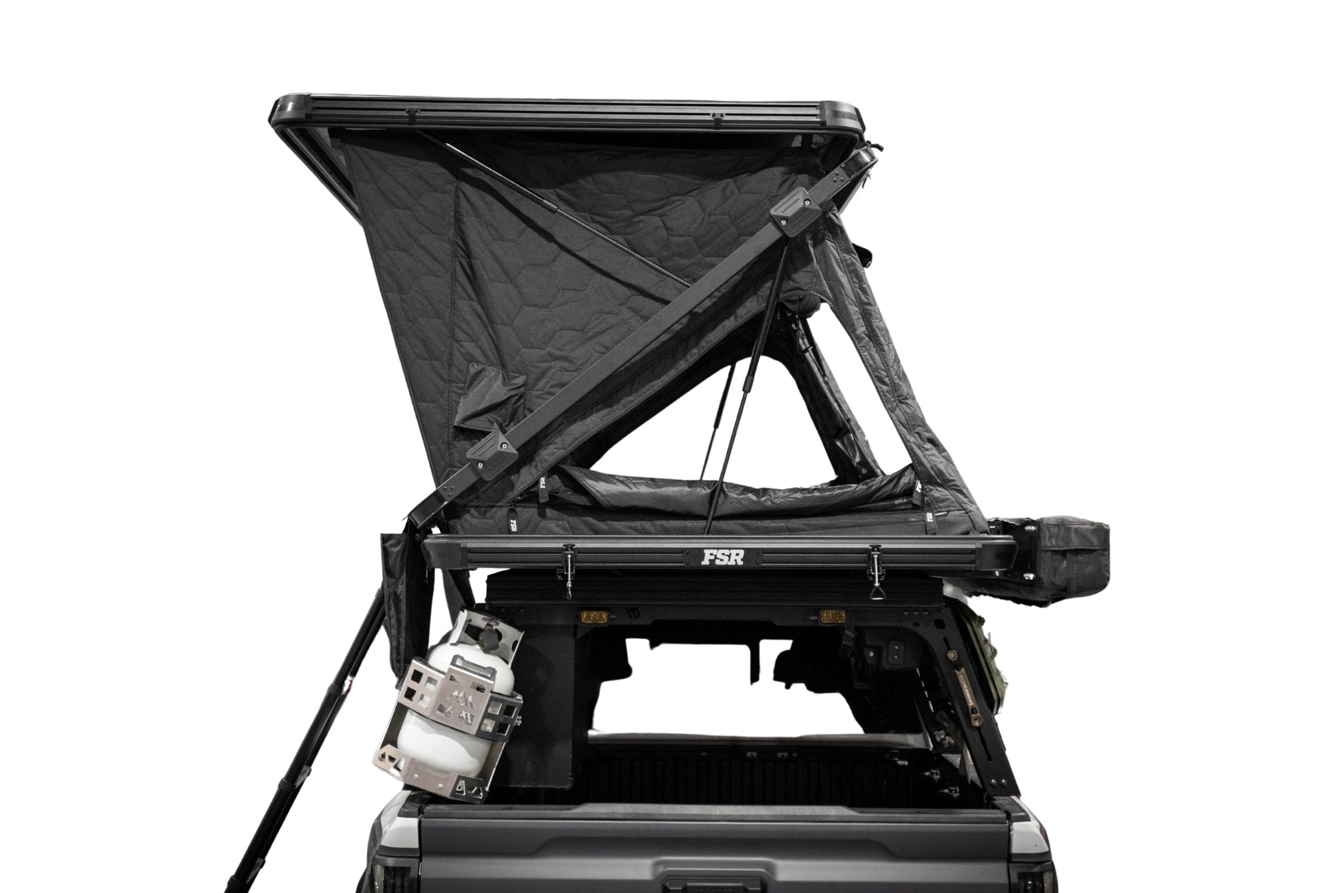 Evolution XL rooftop tent — Side profile
