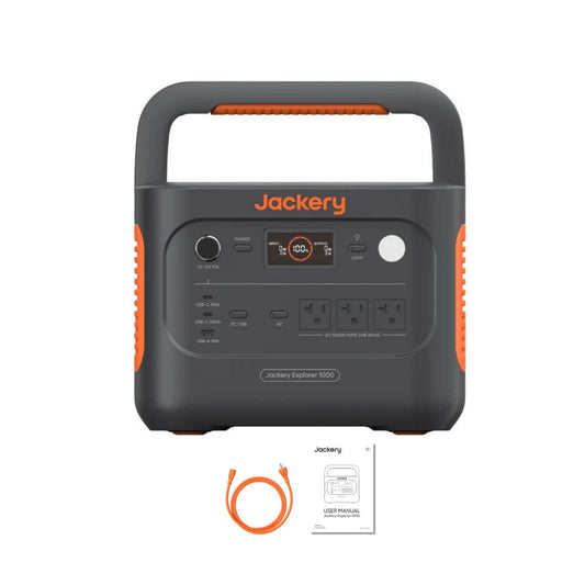 Jackery Explorer 1000 v2 with SolarSaga 200W solar panel