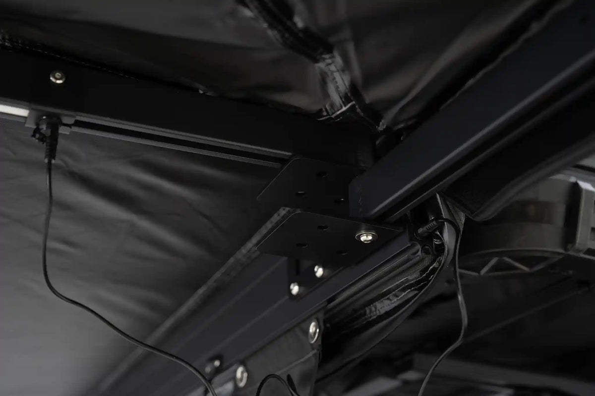 180 tailgate awning hinges