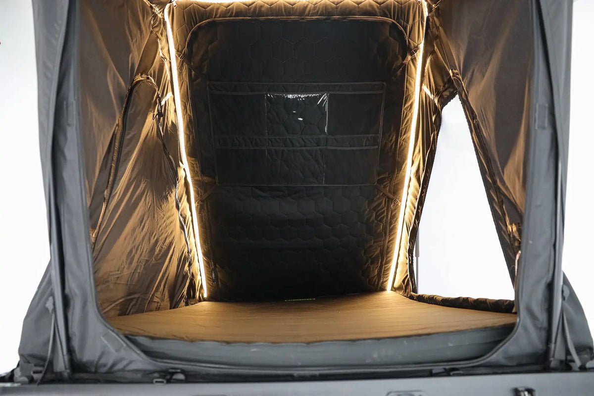 Aspen Lite XL rooftop tent — Interior