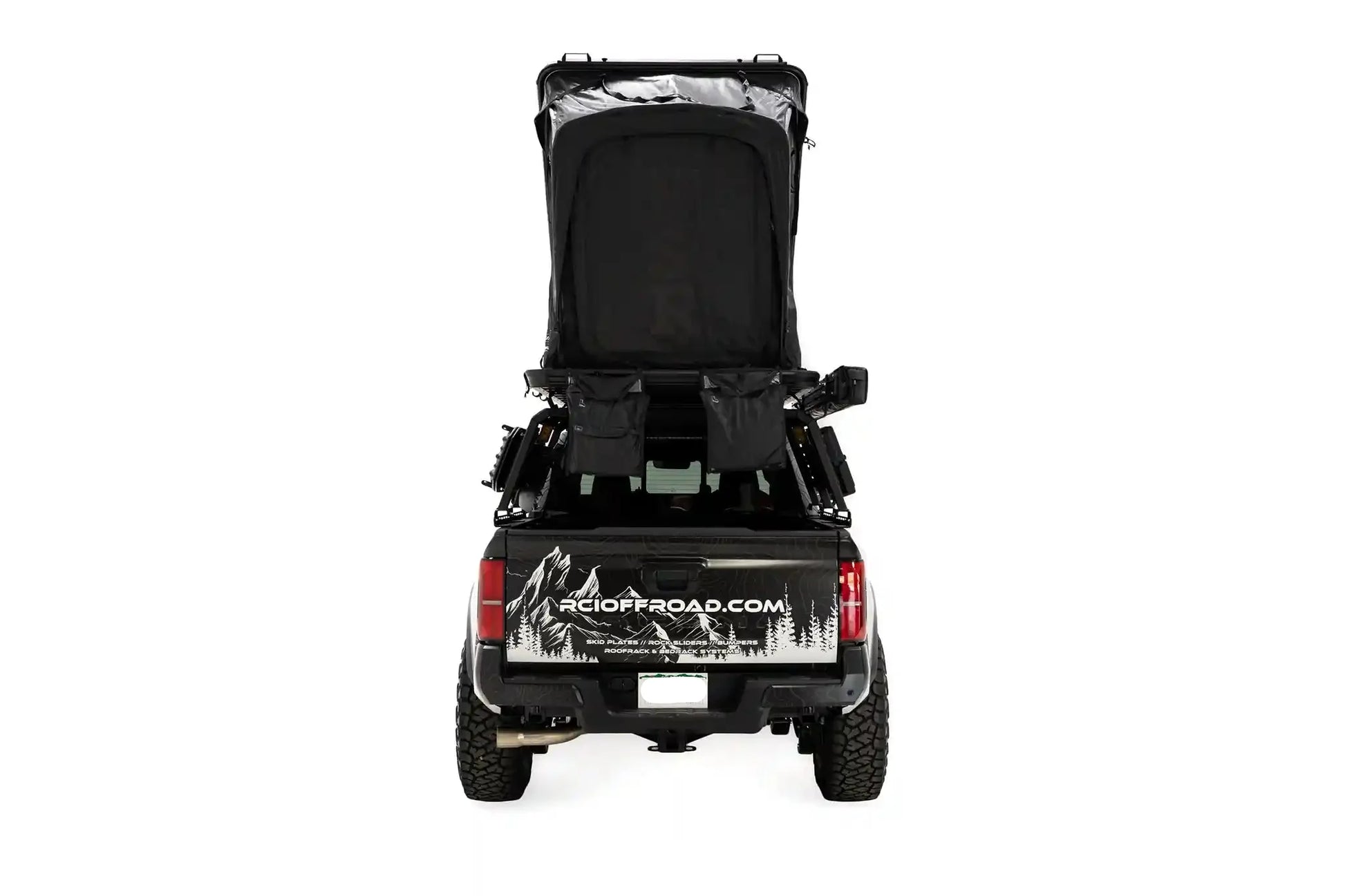 Aspen Pro Standard rooftop tent — Rear