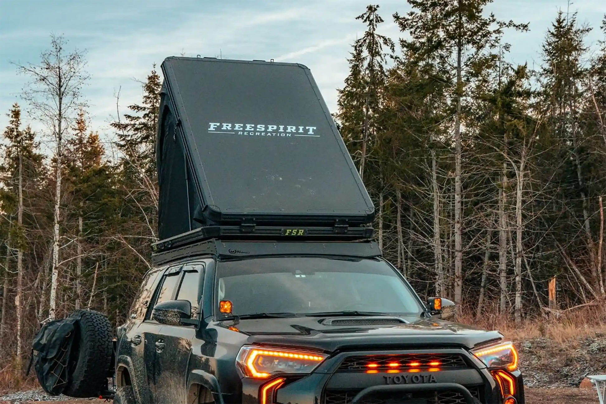 Aspen Pro Standard rooftop tent — 4Runner install