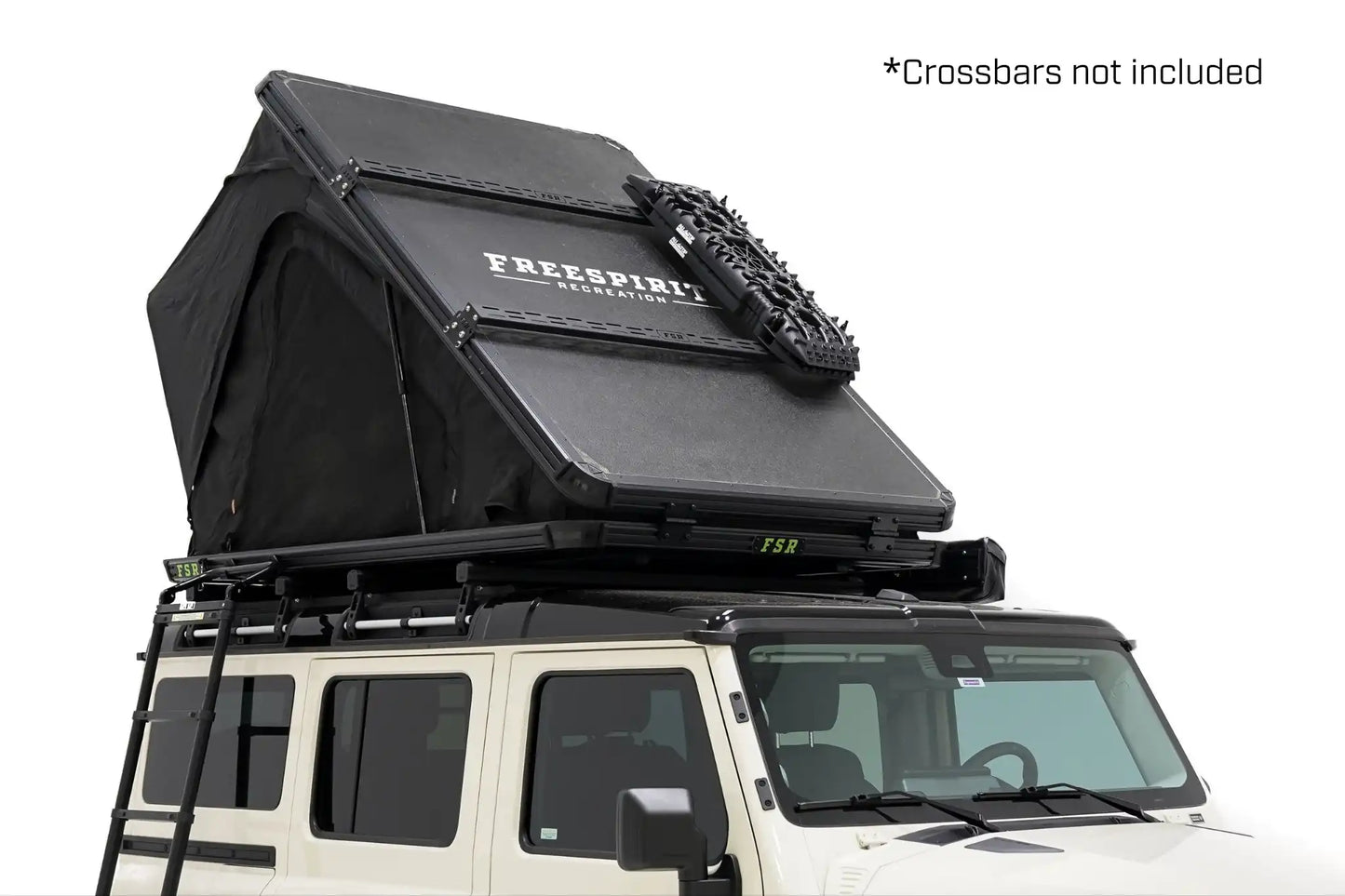 Aspen Pro XL rooftop tent — Open