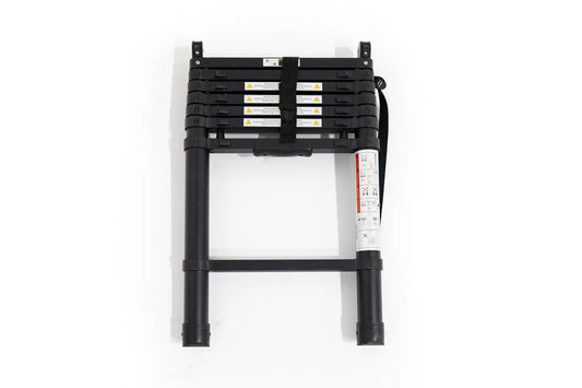 Evolution and Aspen rooftop tent telescoping ladder