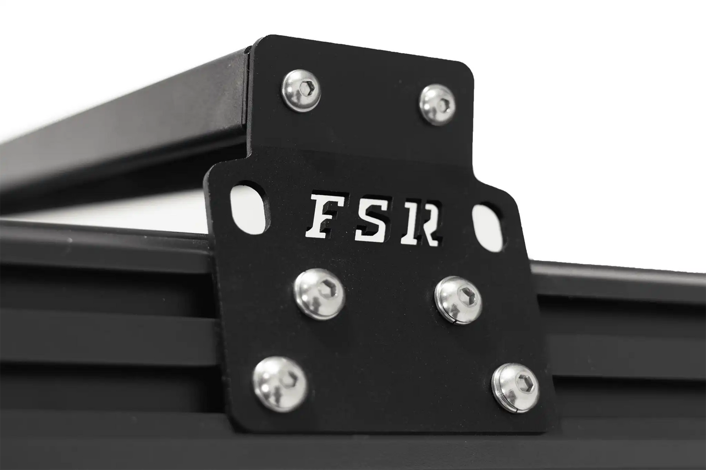 Hard shell rooftop tent crossbar kit hardware installed