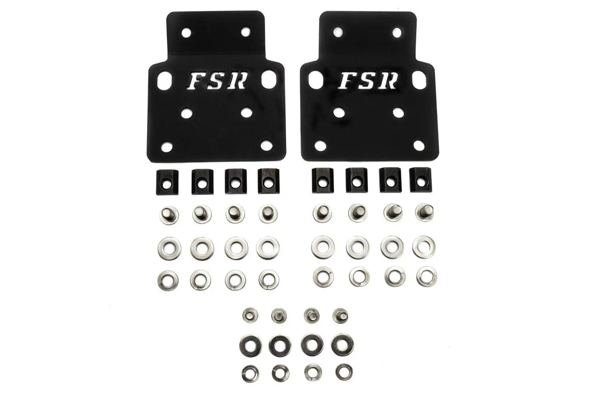 Hard shell rooftop tent crossbar kit hardware