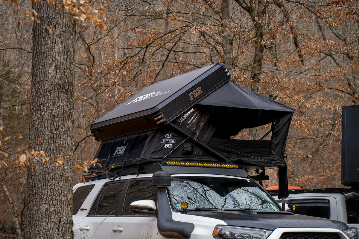 Kali King rooftop tent — In use