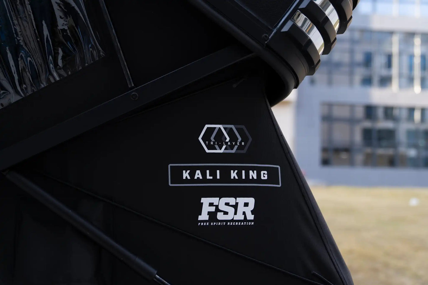 Kali King rooftop tent — Branding