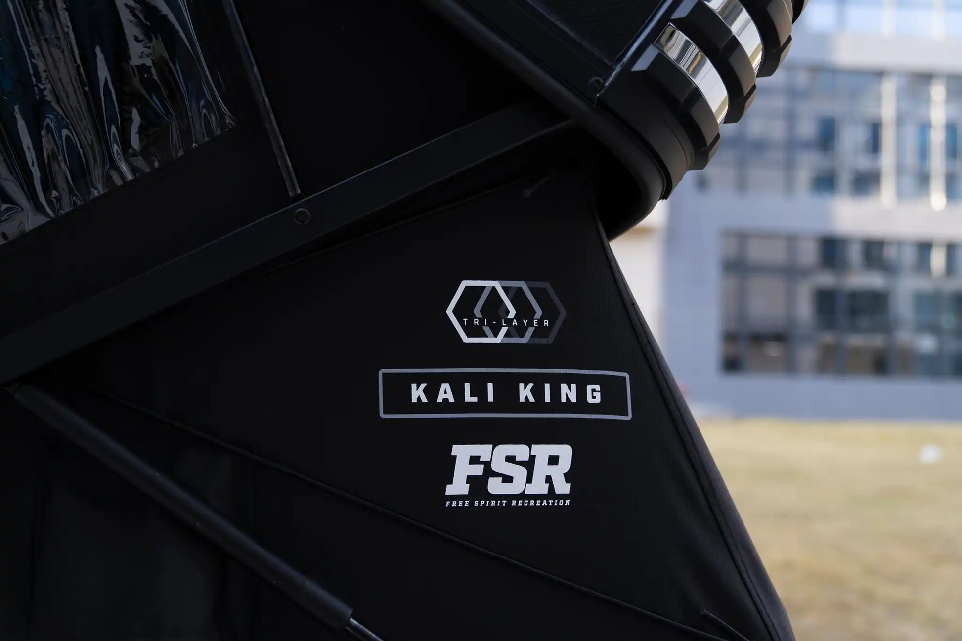 Kali King rooftop tent — Branding