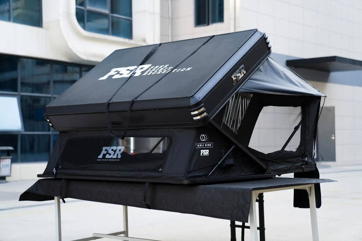 Kali King rooftop tent — Side back