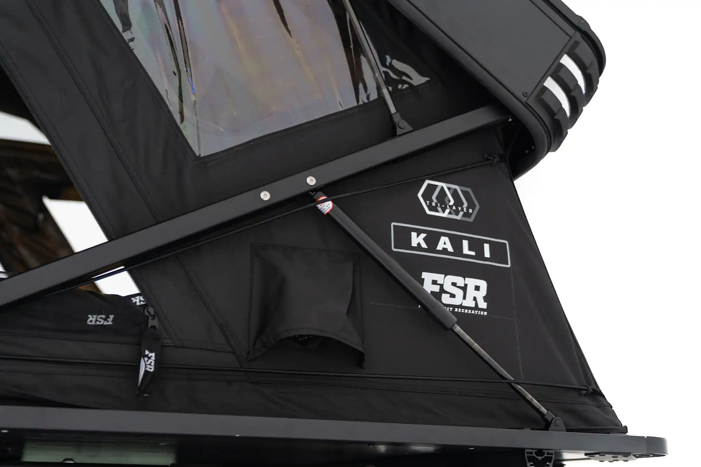 Kali rooftop tent — Diesel heater ports
