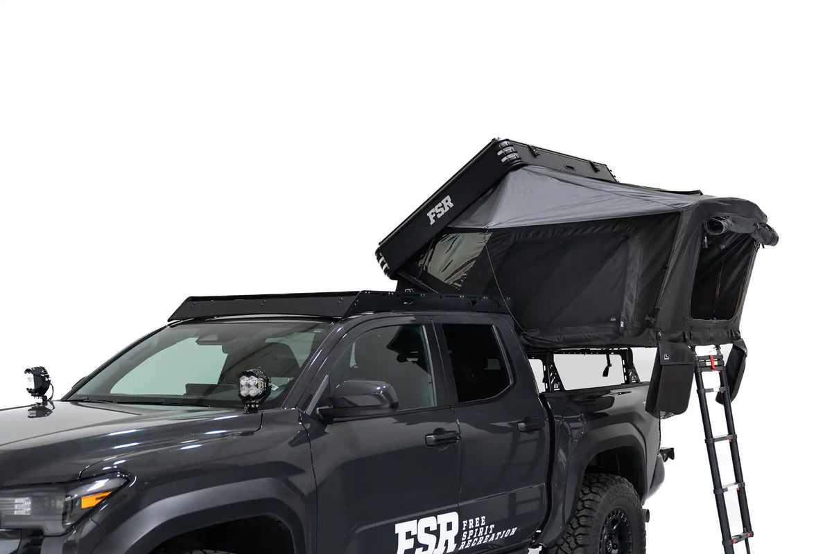 Kali rooftop tent — Windows closed