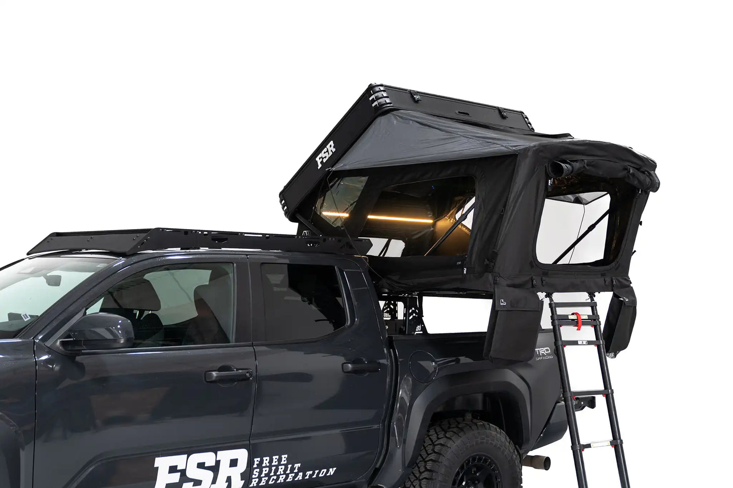 Kali rooftop tent — With ladder