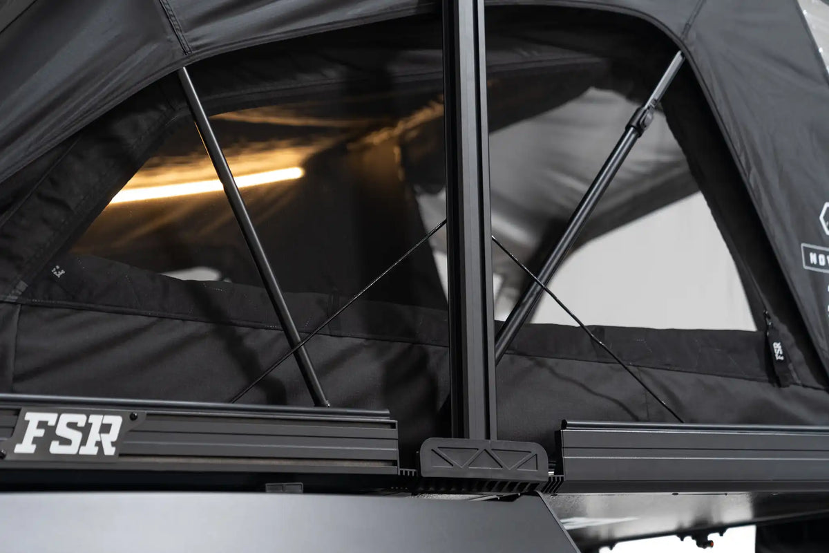 Nova King rooftop tent — Cable support system