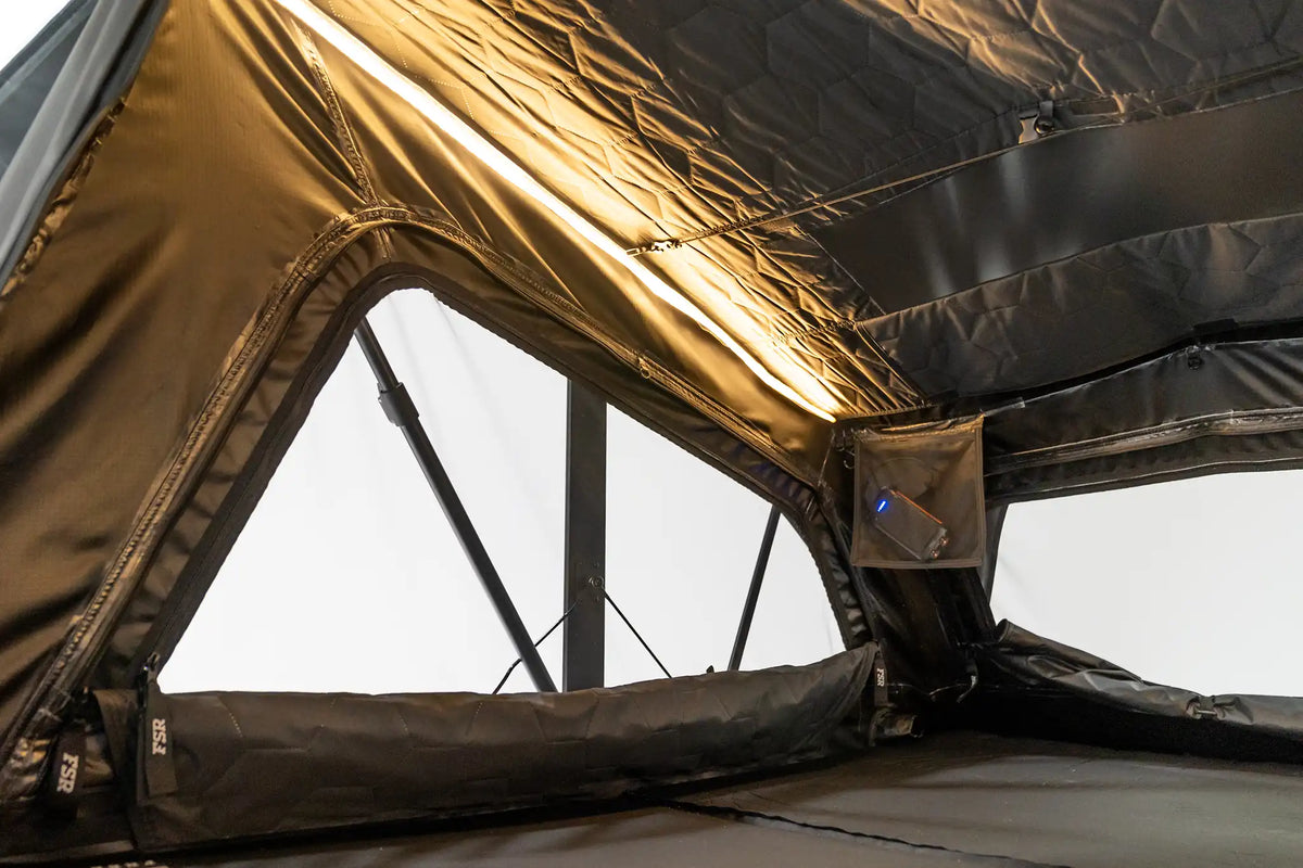 Nova King rooftop tent — Interior left