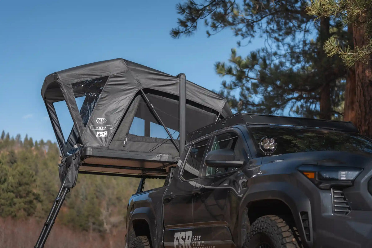 Nova Standard rooftop tent — In use