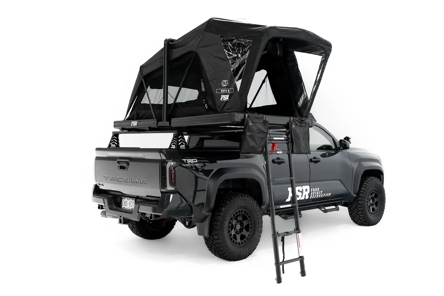 Nova Standard rooftop tent — With ladder