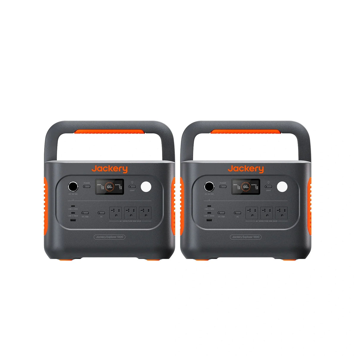 Jackery Explorer 1000 v2 powering devices at camp