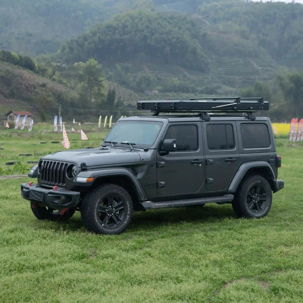 Polaris Plus rooftop tent side view