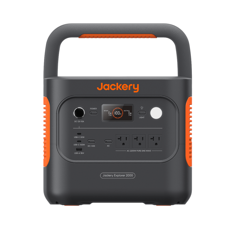 Jackery Explorer 2000 v2 with SolarSaga 200W solar panel